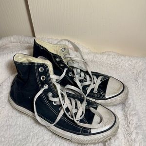 Black Hightop Converse Sneakers